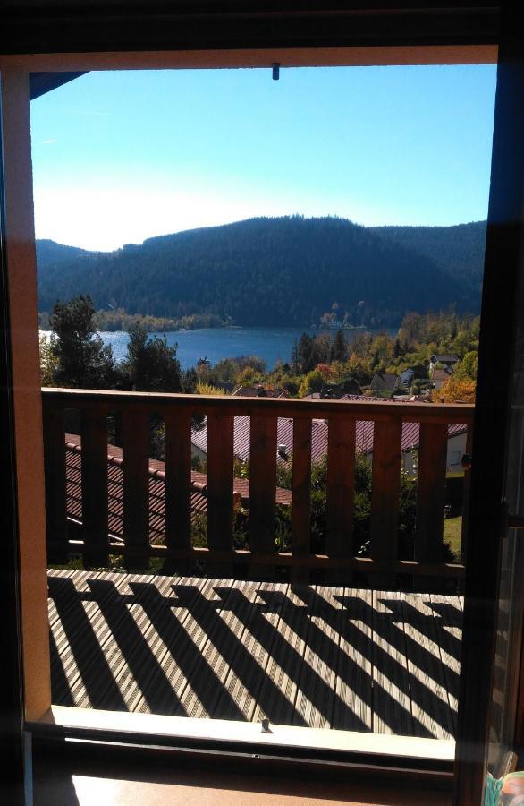 Esprit Myrtille Balcon Vue Lac Gérardmer Dış mekan fotoğraf